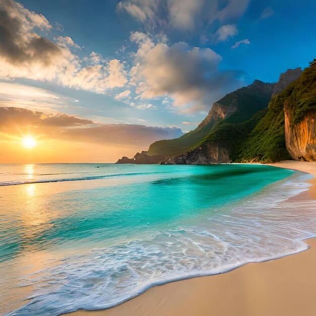 Sfondi del mare, spiagge, costa blu e isole