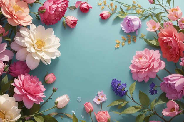 Sfondi di biglietti di auguri a fiori