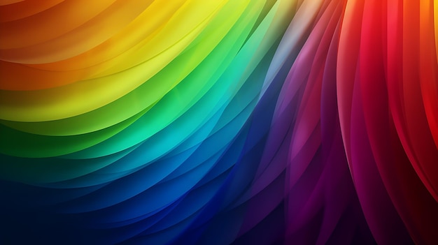 Sfondi di colori arcobaleno per iPhone e Android.