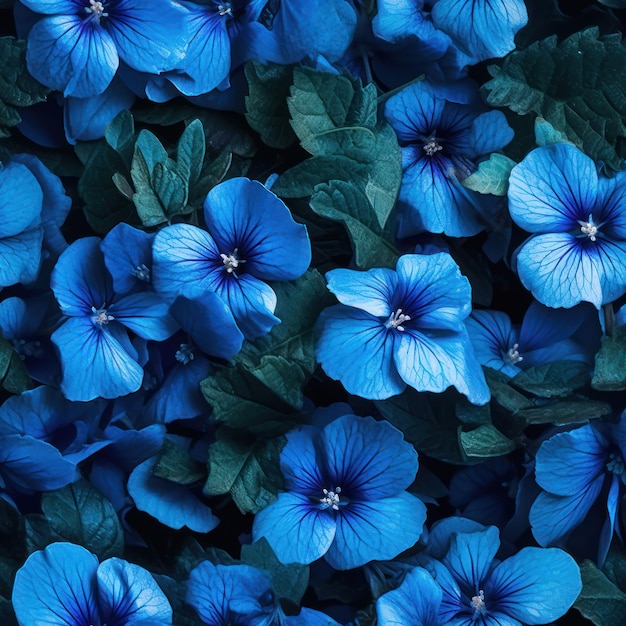 Sfondi di fiori blu che sono blu