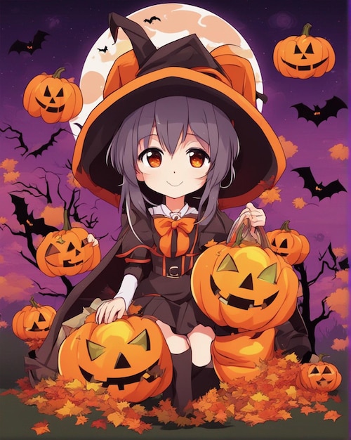 Sfondi di Happy Halloween Character Style