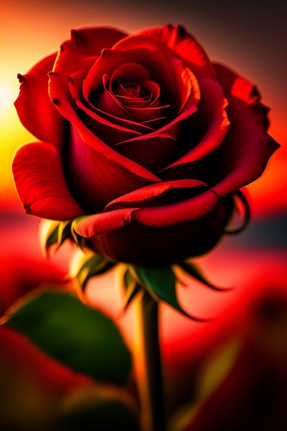 Sfondi di rose rosse per iPhone e Android.