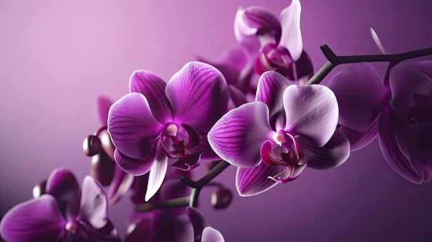 Sfondi orchidea viola ad alta definizione e ad alta definizione