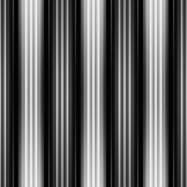 Sfondio astratto a strisce bianche e nere Effetto di linee di movimento Sfondio e banner in fibra in scala di grigio Disegno a gradiente monocromatico e carta da parati testurizzata