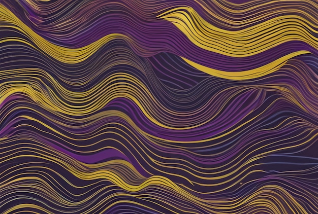 Sfondio astratto con un colorato modello astratto di onde