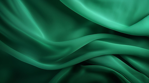 Sfondio astratto di tessuto colorato verde