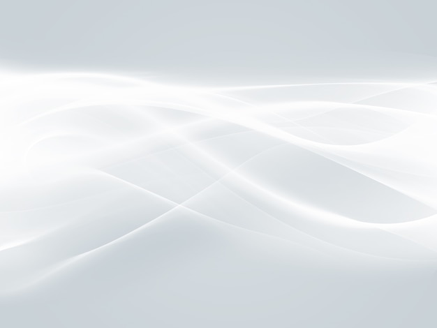 Sfondio bianco astratto con linee lisce