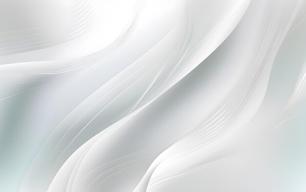 Sfondio bianco astratto illustrazione di sfondo a ondata gradiente bianco elegante
