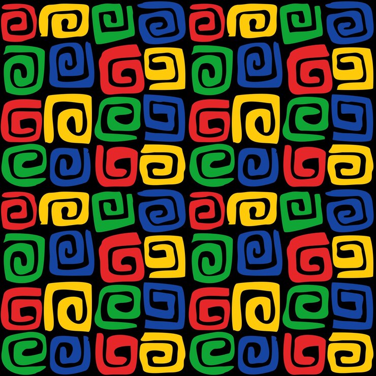 Sfondio colorato a vortice
