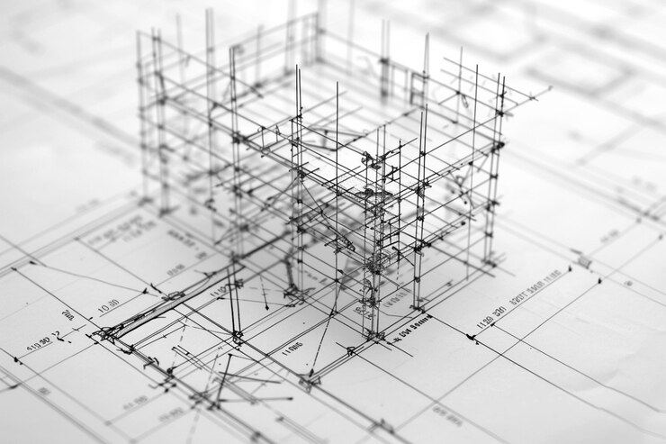 Sfondio del disegno architettonico