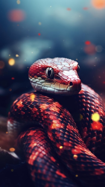 Sfondio del serpente