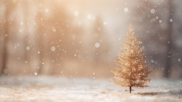 Sfondio dell'albero di Natale decorato Buon Natale e Buon anno nuovo