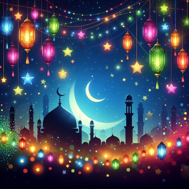 Sfondio dell'immagine di Eid al-Fitr