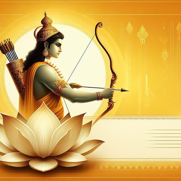 Sfondio dell'immagine di Ram Navami