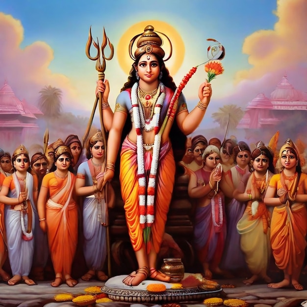 Sfondio dell'immagine di Ram Navami