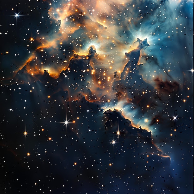 Sfondio della nebulosa spaziale