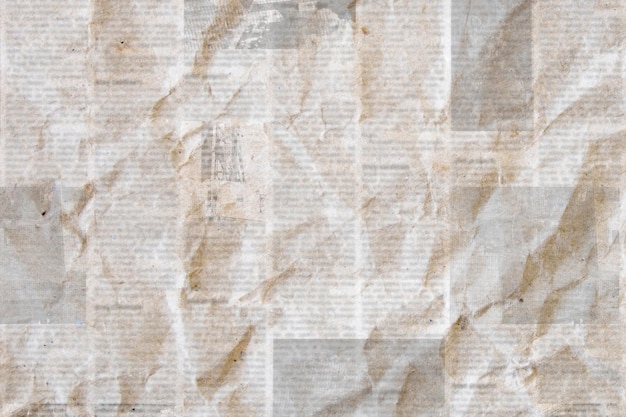 Sfondio di carta vintage grunge sfondo di vecchi giornali arrugginiti sfondo sfocato