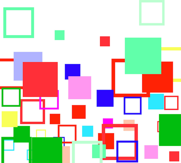 Sfondio di festa con forme geometriche triangoli punti spruzzati colori pastello