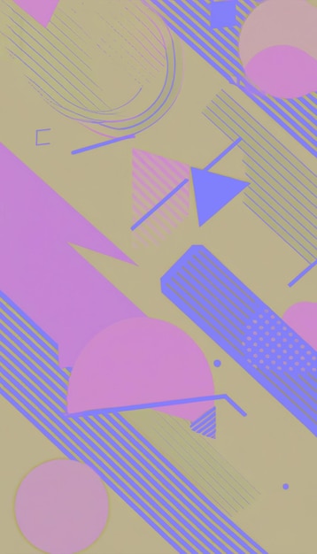 Sfondio di forme geometriche astratte