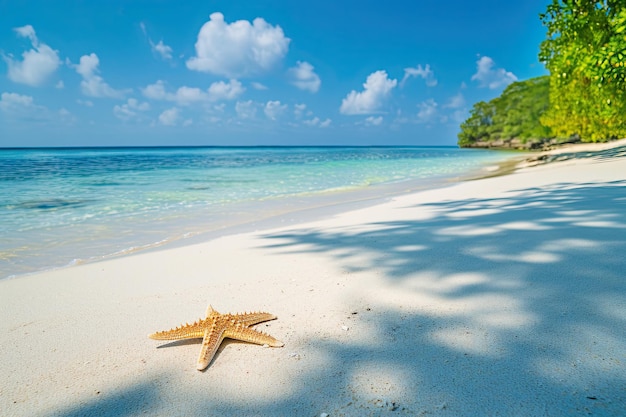 Sfondio di spiaggia tropicale