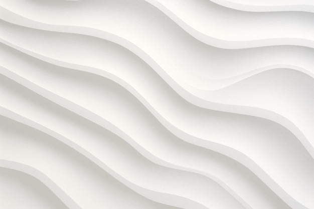 Sfondio di texture di sabbia bianca con modello di onde Sfondi di texture di sabbia Modello di onde di sabbia Spiaggia Texture di sabbie bianche carta da parati AI Generative