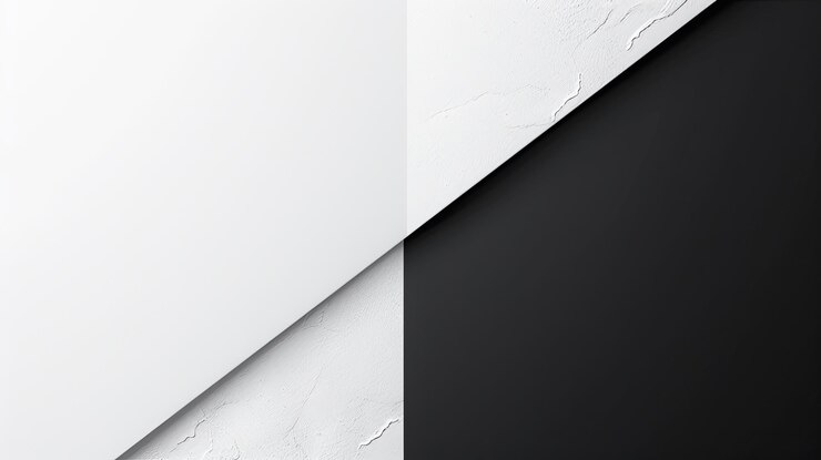 Sfondio di texture in cemento bianco e nero con spazio vuoto per la copia del testo in stile minimalista immagine di sfondo