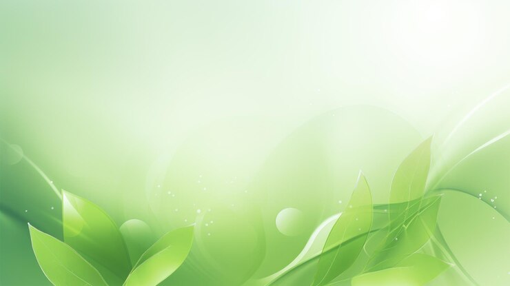 Sfondio ecologico verde chiaro generato dall'AI Immagine