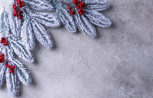 Sfondio festivo di Natale con abete