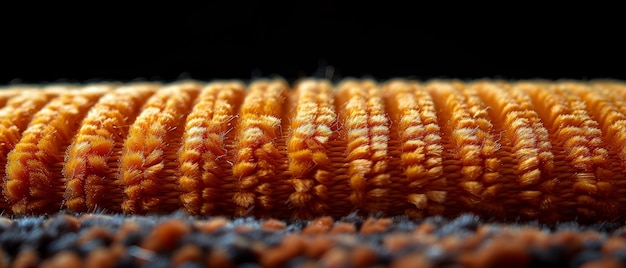 Sfondio in polipropilene di corduroy nero