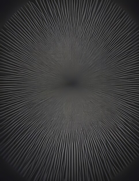 Sfondio nero gradiente con linee ondulate generato da AI