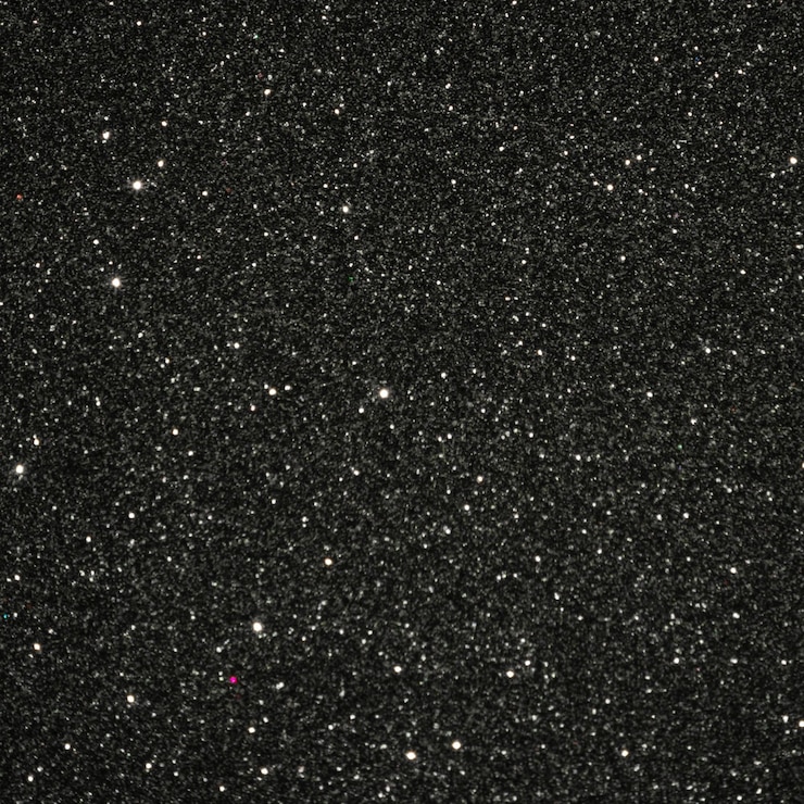 Foto sfondio nero luccicante argento bokeh natale astratto