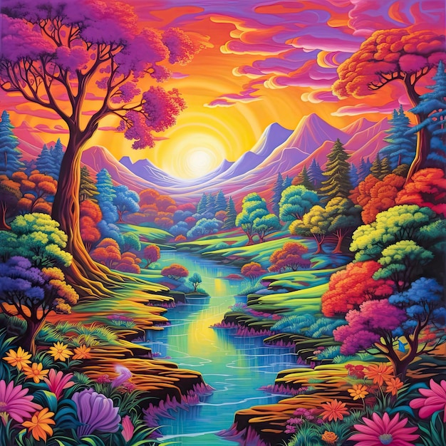 Sfondio paesaggio di Lisa Frank