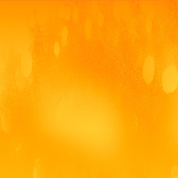 Sfondio quadrato bokeh arancione con spazio di copia per testo o immagine