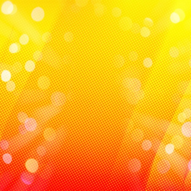 Sfondio quadrato bokeh di colore giallo Gradiente