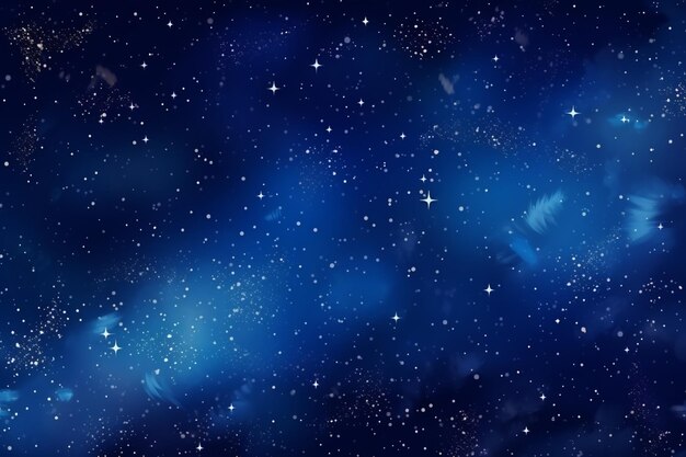Sfondio spaziale notte stellata realistica cosmo e stelle luminose via lattea e polvere stellare galassia di colore