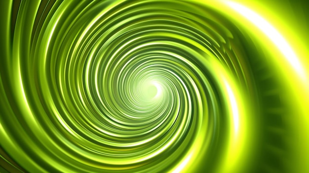 Sfondio spirale verde astratto