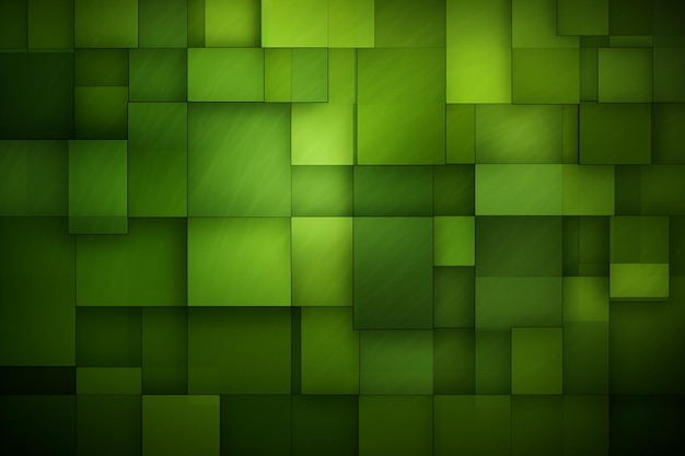 Sfondio verde a forma quadrata