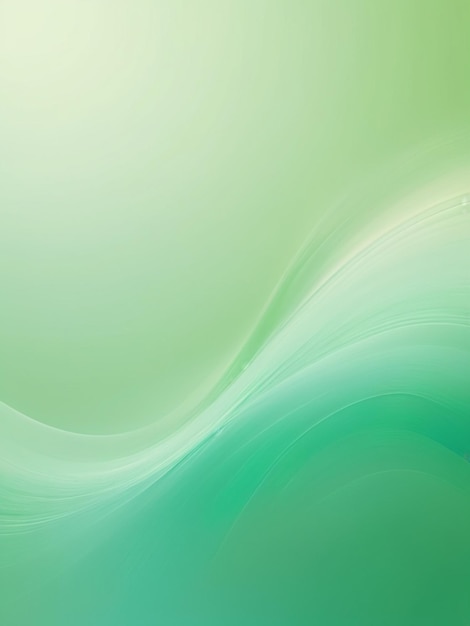 sfondo a gradiente di colore verde chiaro e morbido