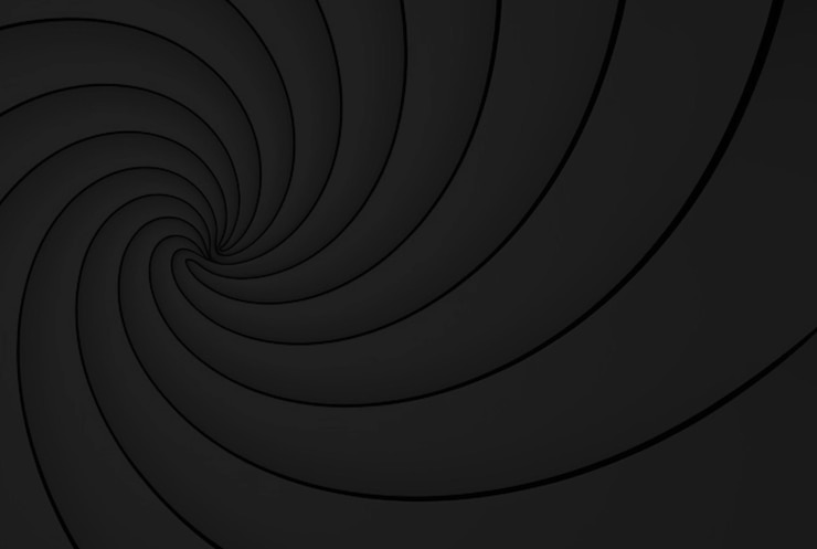 Foto sfondo a spirale scura astratto