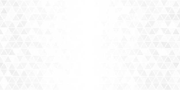 Sfondo astratto bianco moderno con illustrazione di triangoli Vettore di sfondo geometrico