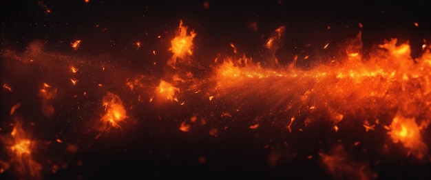 sfondo astratto brillante buio fuoco luminoso luce illuminata stella magica scintilla vibrante
