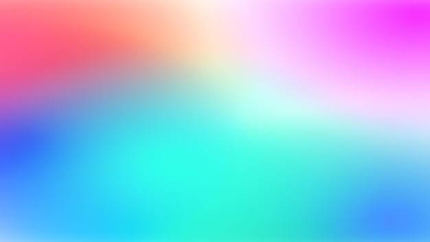 sfondo astratto colorato sfocato transizioni lisce di colori iridescenti gradiente colorato sfondo arcobaleno