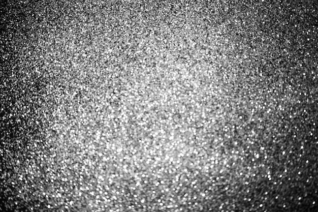 sfondo astratto con decorazioni glitter argento lucido