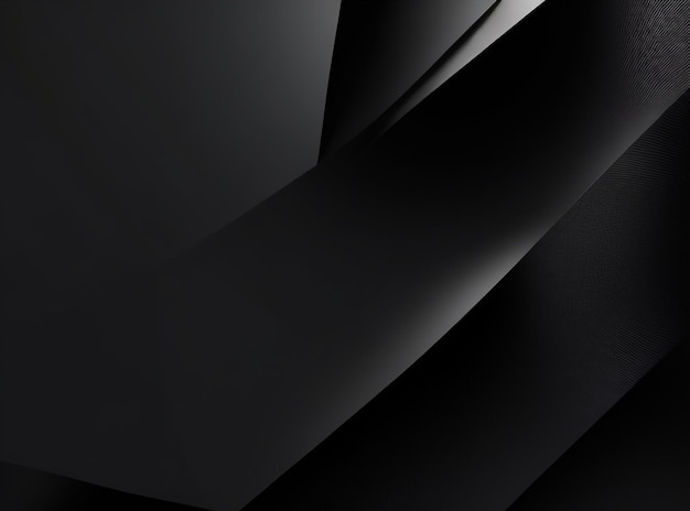 Sfondo astratto con forme minimali nere con accenti strutturati