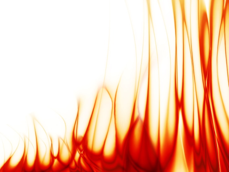 Foto sfondo astratto con linee morbide di fuoco
