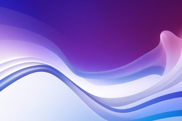 sfondo astratto con linee ondulate blu e viola