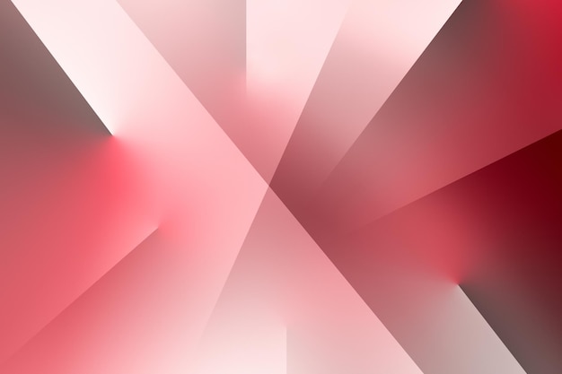 Sfondo astratto di forme geometriche rosse e rosa