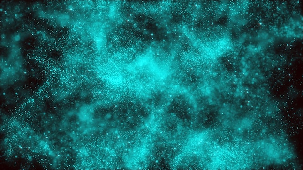 Sfondo astratto di particelle di polvere di stelle Luci sfocate e particelle di polvere Particelle di polvere Sfondo di punti