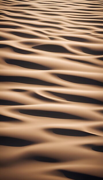 sfondo astratto di superficie d'acqua marrone con onde e onde