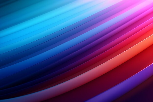 sfondo astratto multicolore linee lisce onde colore arcobaleno